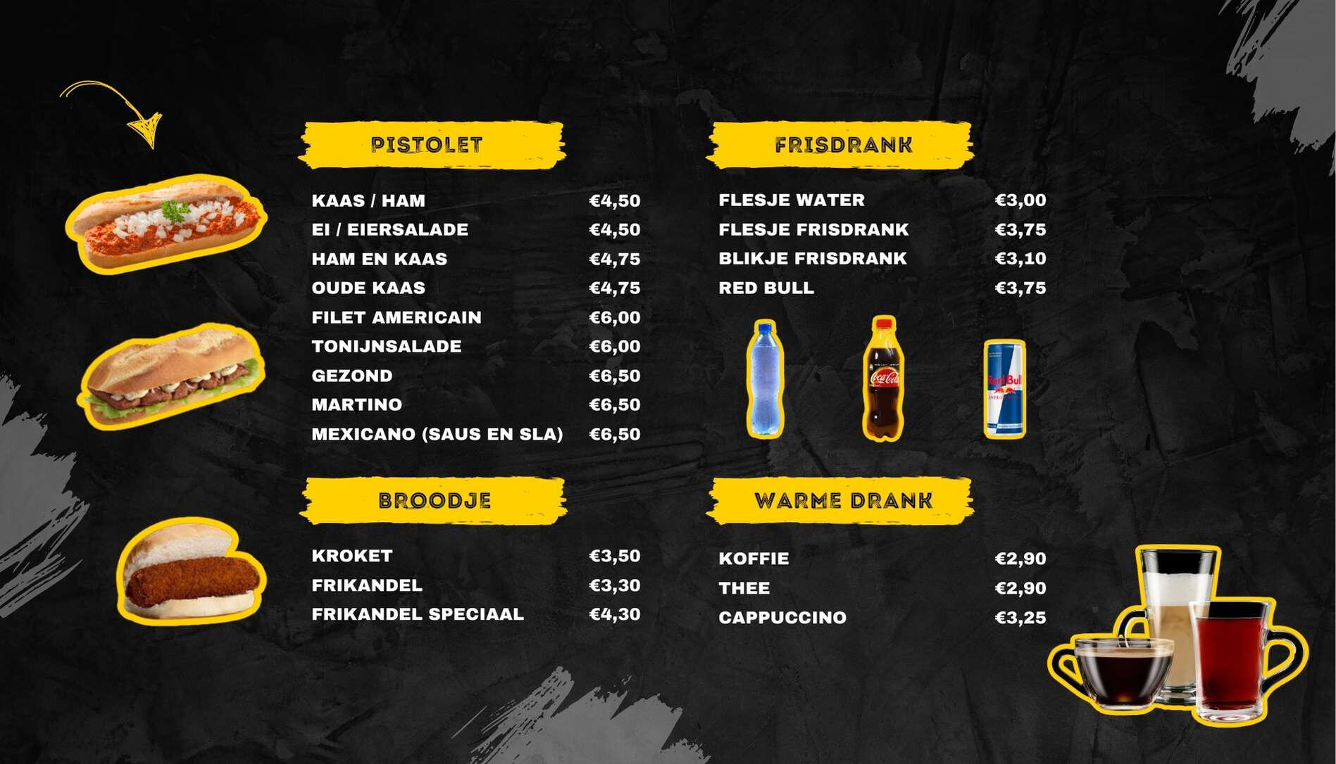 Broodjes &amp; dranken